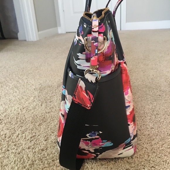 Kate Spade floral diaper bag- Navy - Picture 3 of 8